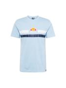 ELLESSE Bluser & t-shirts 'Aprel'  lyseblå / mørkeblå / orange / hvid