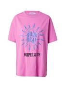 Harper & Yve Shirts  blå / mørk pink / sort