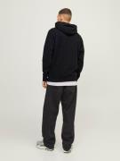 JACK & JONES Sweatshirt 'Lafayette'  grøn / pink / sort / hvid