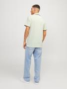 JACK & JONES Bluser & t-shirts 'JJEPaulos'  pastelgul / sort