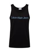 Calvin Klein Jeans Bluser & t-shirts 'INSTITUTIONAL'  lyseblå / sort