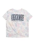 Abercrombie & Fitch Bluser & t-shirts  marin / røgblå / orange / hvid