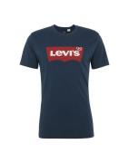 LEVI'S ® Bluser & t-shirts 'Graphic Set In Neck'  navy / rød / hvid