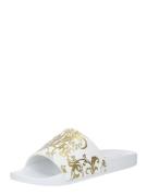 Versace Jeans Couture Pantoletter 'SHELLY'  guld / hvid