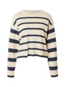 modström Pullover 'Hurley'  beige / natblå