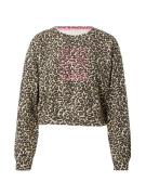 ONLY PLAY Sweatshirt 'JEAN'  brun / taupe / pink / sort