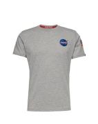 ALPHA INDUSTRIES Bluser & t-shirts 'Space Shuttle'  blå / gul / grå-me...