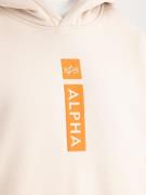 ALPHA INDUSTRIES Sweatshirt 'Alpha PP'  lyseorange / lys rød / hvid / ...