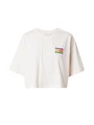 Tommy Jeans Shirts 'SUMMER FLAG'  grøn / lilla / orange / hvid
