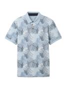 TOM TAILOR Bluser & t-shirts  safir / lyseblå / sort / hvid