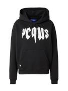 Pequs Sweatshirt  sort / hvid