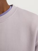 JACK & JONES Sweatshirt 'JORVesterbro'  lavendel / hvid