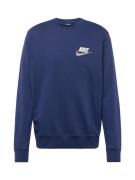 Nike Sportswear Sweatshirt  mørkeblå / sølvgrå / hvid