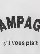 Key Largo Shirts 'CHAMPAGNE'  sort / hvid