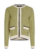 Karl Lagerfeld Cardigan  ecru / gul / sort