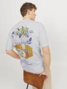 JACK & JONES Bluser & t-shirts 'Valencia'  lyseblå / gul / lyselilla /...