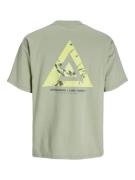 JACK & JONES Bluser & t-shirts 'Triangle Summer'  pastelgrøn / lysegrø...