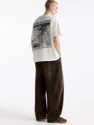 Pull&Bear Bluser & t-shirts  grå / sort / hvid