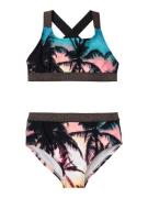 NAME IT Bikini  blandingsfarvet / sort