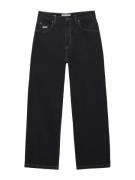 Pull&Bear Jeans  black denim / hvid