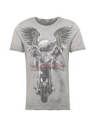 Key Largo Bluser & t-shirts 'MT SUNSET HILLS'  grå / antracit / rød / ...