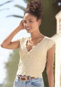 VIVANCE Pullover  beige