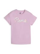 PUMA Bluser & t-shirts 'SUMMER DAZE'  pastelblå / lysegul / lilla