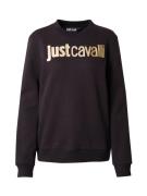 Just Cavalli Sweatshirt  guld / sort