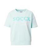 Soccx Sweatshirt  grøn / mint / hvid