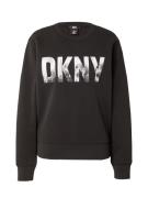 DKNY Sweatshirt 'SKYLINE'  grå / sort / hvid