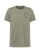 CAMP DAVID Bluser & t-shirts  khaki / oliven / lysegrøn