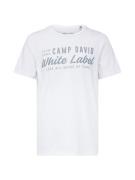 CAMP DAVID Bluser & t-shirts  grå / taupe / hvid