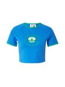 ADIDAS ORIGINALS Shirts  azur / pastelgul / grøn