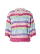 Fabienne Chapot Pullover 'Kitty'  lyseblå / lysegrøn / lilla / pink