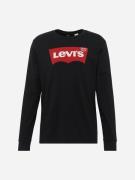 LEVI'S ® Bluser & t-shirts 'LS Graphic Tee T2'  rød / sort