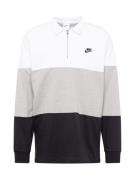 Nike Sportswear Bluser & t-shirts  grå-meleret / sort / hvid