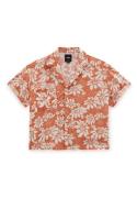 VANS Bluse 'AMSTONE'  ecru / rustrød