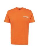 NAPAPIJRI Bluser & t-shirts 'S-GRAS'  blå / mørkegrøn / orange / hvid