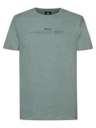 Petrol Industries Bluser & t-shirts 'Zen'  cyanblå / sort