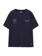Pull&Bear Bluser & t-shirts  blå / navy / hvid