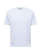 UNITED COLORS OF BENETTON Bluser & t-shirts  dueblå / hvid