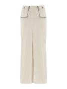 NOCTURNE Nederdel  offwhite / white denim