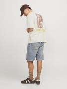 JACK & JONES Bluser & t-shirts 'Milos'  creme / brun / gul