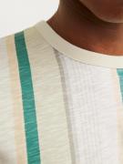 JACK & JONES Bluser & t-shirts 'Palma'  sand / smaragd / lysegrøn / hv...