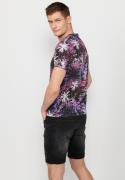 KOROSHI Bluser & t-shirts  lavendel / gammelrosa / sort / hvid