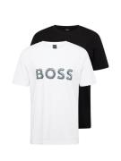 BOSS Bluser & t-shirts  dueblå / sort / hvid