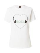 BOSS Shirts 'C_Elogo'  mint / sort / hvid