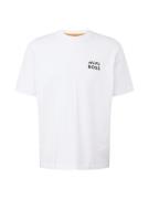 BOSS Bluser & t-shirts 'Records'  blå / violetblå / sort / hvid