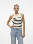 VERO MODA Sticktop 'VMSABA'  beige / sort