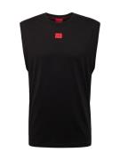 HUGO Bluser & t-shirts 'Dankto241'  rød / sort